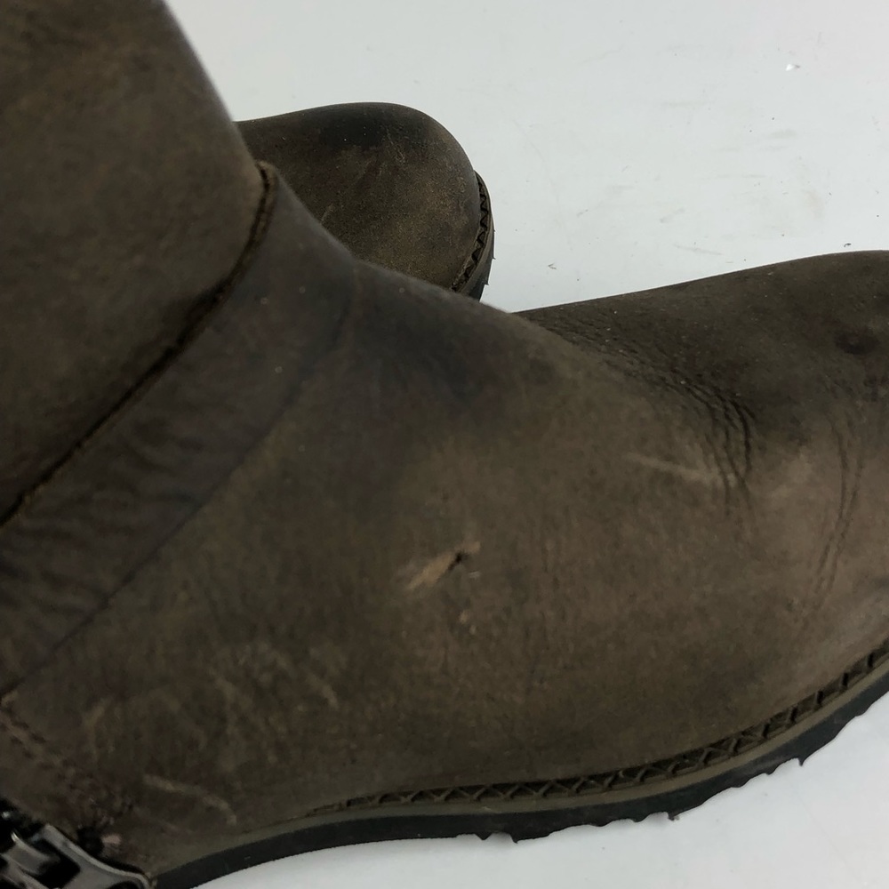 Eddie Bauer Covey Boot Women's Size 10 burgundy insulated side zipper - Picture 11 of 12